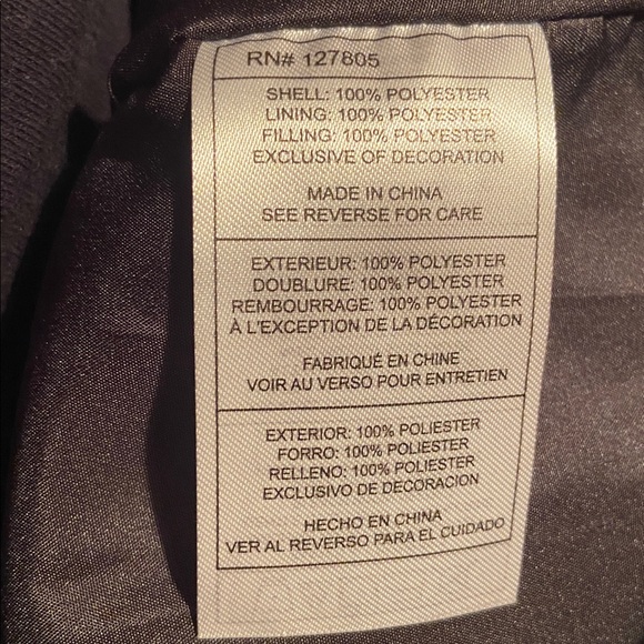 🏷️ BNWT STEVE MADDEN LONG BLACK WINTER COAT~MD~w/THUMB HOLES & POCKETS - Picture 10 of 13